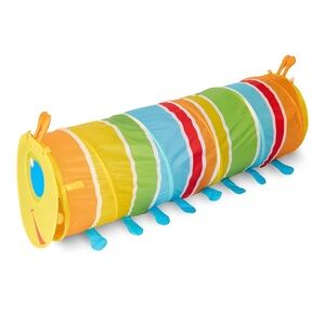 Melissa and Doug Colorful Caterpillar Play Tunnel for Kids